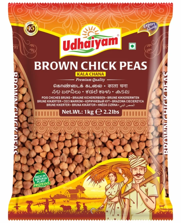 Udhaiyam Brown Chickpeas - 1Kg