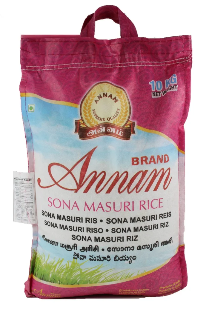 Annam Sona Masuri Rice - 10kg