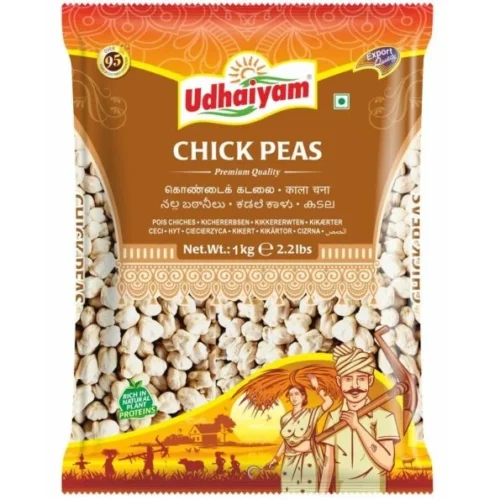 Udhaiyam White Chickpeas – 1kg