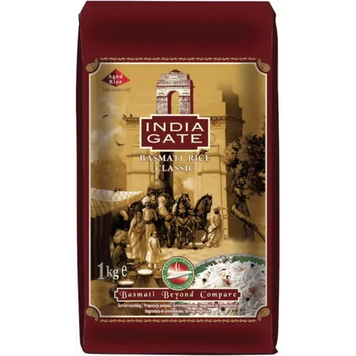 India Gate Classic Extra Long Basmati rice 1kg