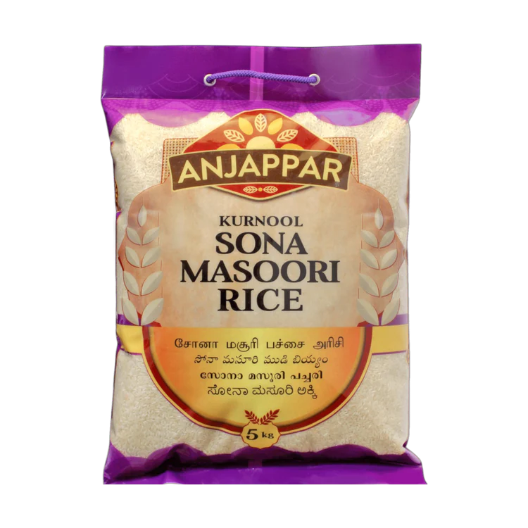 Anjappar Sona Masoori Rice - 5kg