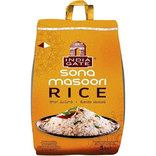 India Gate Sona Masoori Rice 5Kg