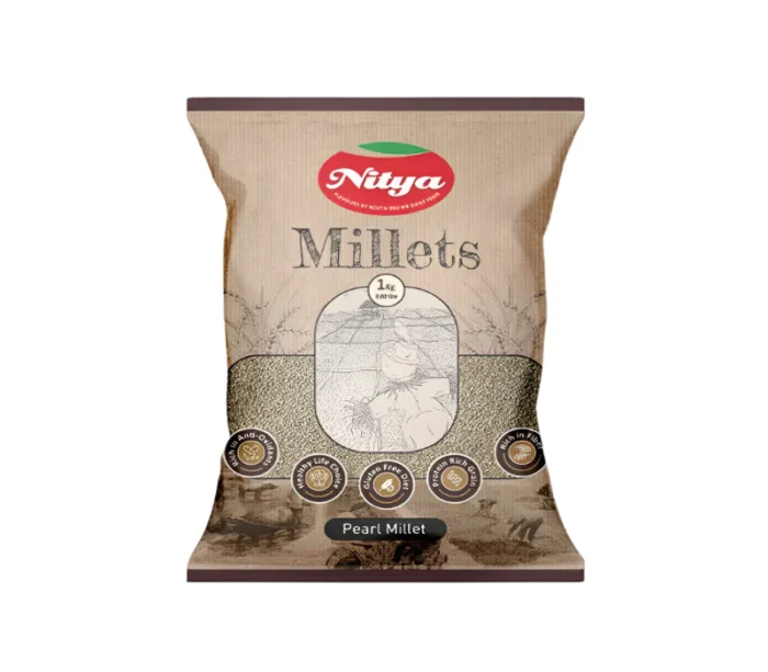 Pearl Millets – Bajra/Kambu/Sajjalu | Gluten-Free Indian Supergrain - 1Kg