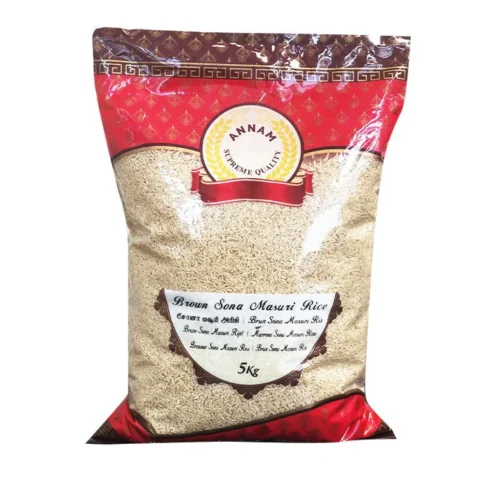 Annam Brown Sona Masoori Rice - 5 kg