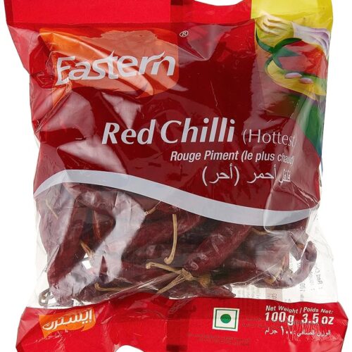 Eastern Red Chilli Whole - 100g