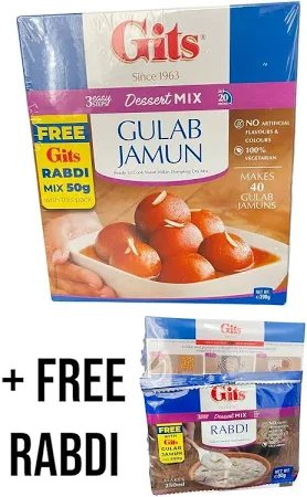 Gits Gulab Jamun Mix + Free Rabri Mix - 200g