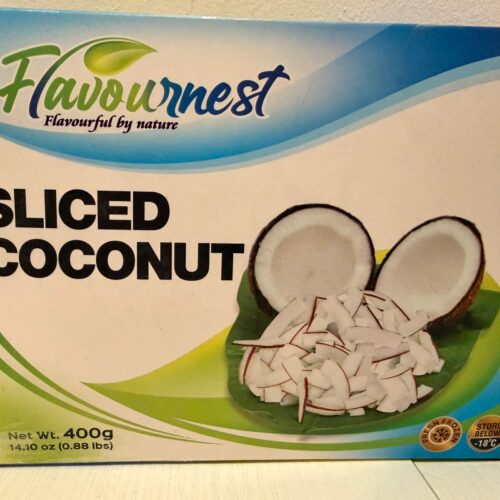 Flavournest Sliced Coconut(Frozen) - 400g
