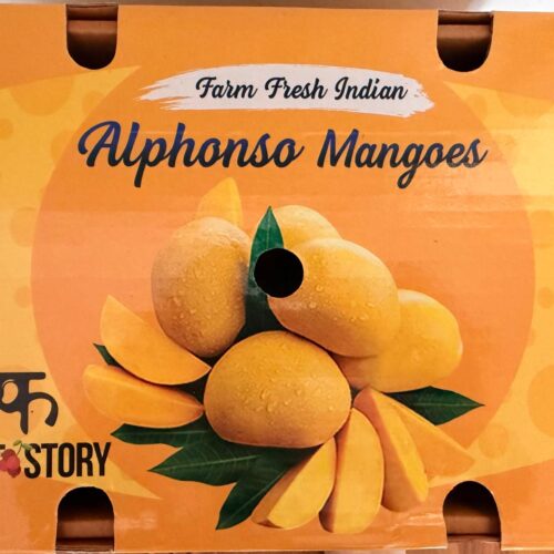 Indian Alphonso Mangoes(6pcs -1.4kg to 1.6kg)